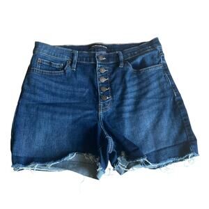 Calvin Klein Jeans Dark Wash Button Fly Jean Shorts Size 29